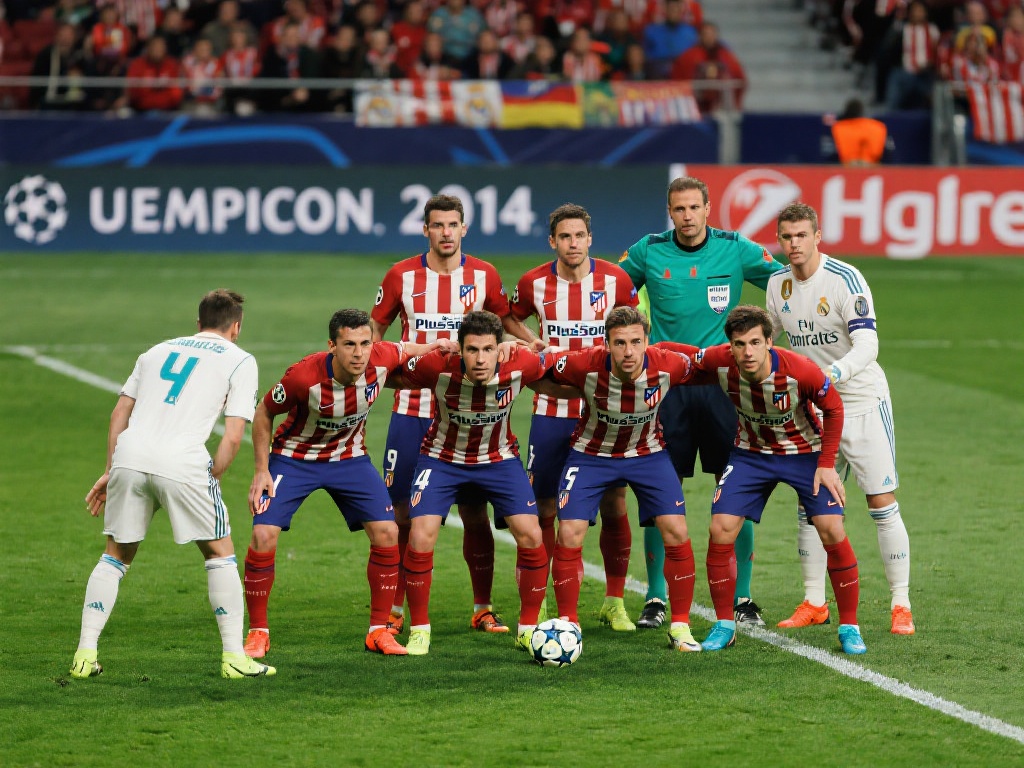 尤其是在面对强队时，马竞的4-4-2阵型展现出极强