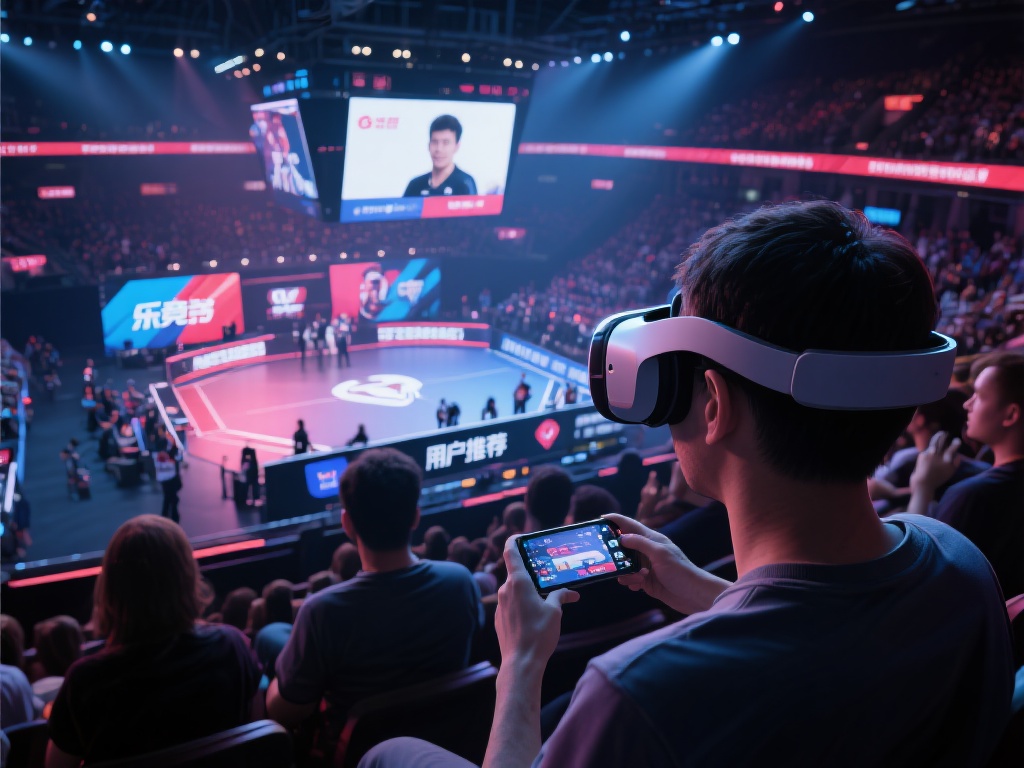 在传统体育赛事中，观众往往只是被动的接受者，而乐竞