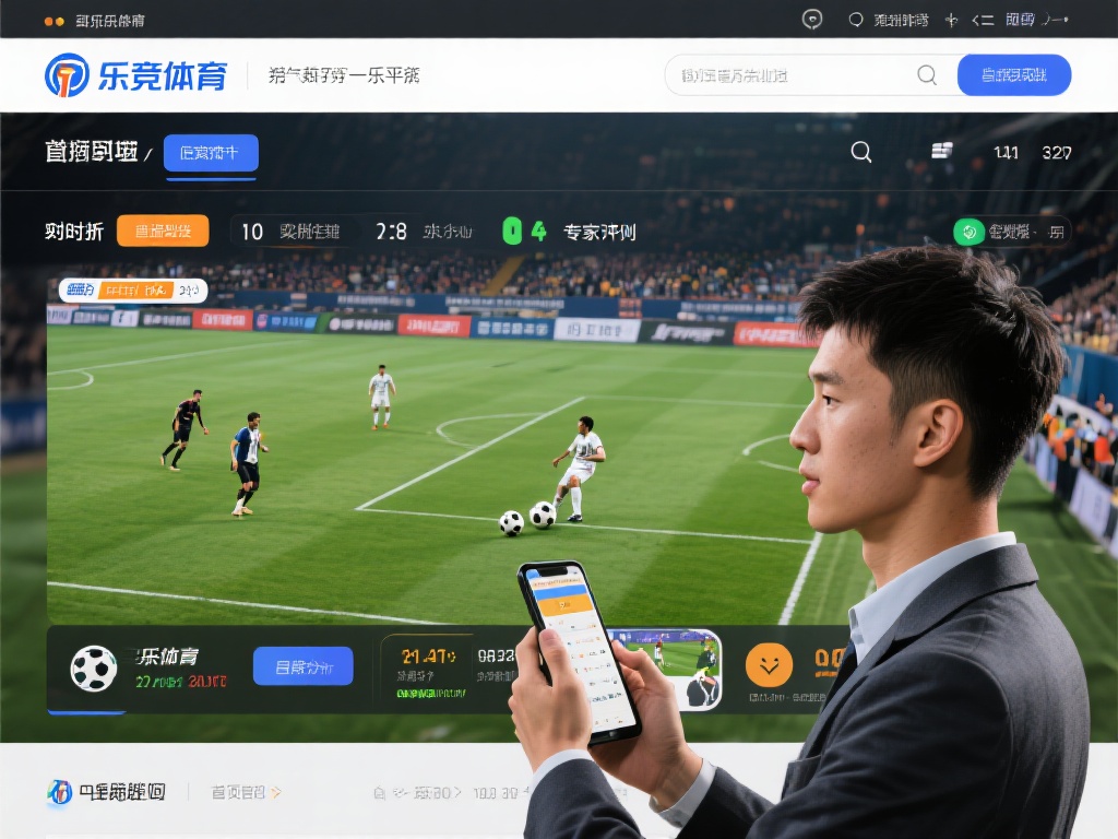 访问乐竞体育官方首页后，您会发现平台不仅仅提供赛事