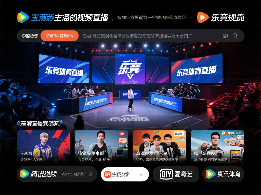 主流视频直播平台
除了官方渠道，一些知名的视频平